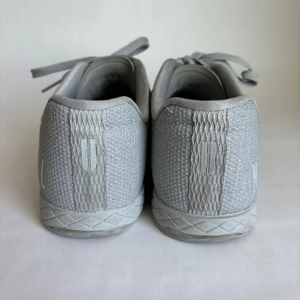 NOBULL casual athletic lace up Trainer Gray Sneakers Shoes size women 10 men 8.5